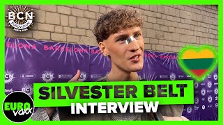 🇱🇹 SILVESTER BELT - ‘LUKTELK’ (INTERVIEW) /Barcelona Eurovision Party / Lithuania Eurovision 2024