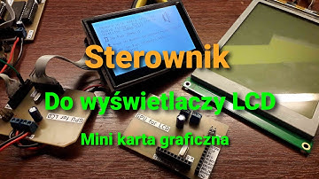 Karta graficzna do wyświetlaczy LCD. Prezentacja, instrukcja obsługi i testy