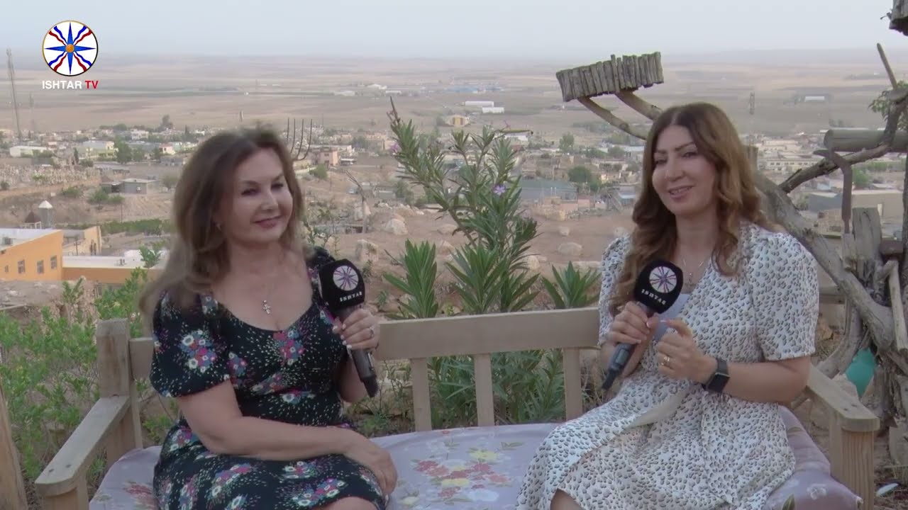 Первый эпизод на халдейском языке с известной журналисткой Евой на телеканале Ishtar TV.