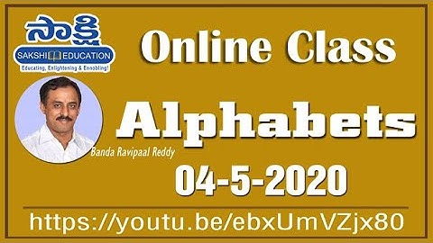 Alphabets by Banda Ravipal Reddy