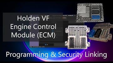 Holden VF Commodore Engine Control Module (ECM/ECU/PCM) Programming and Security Linking