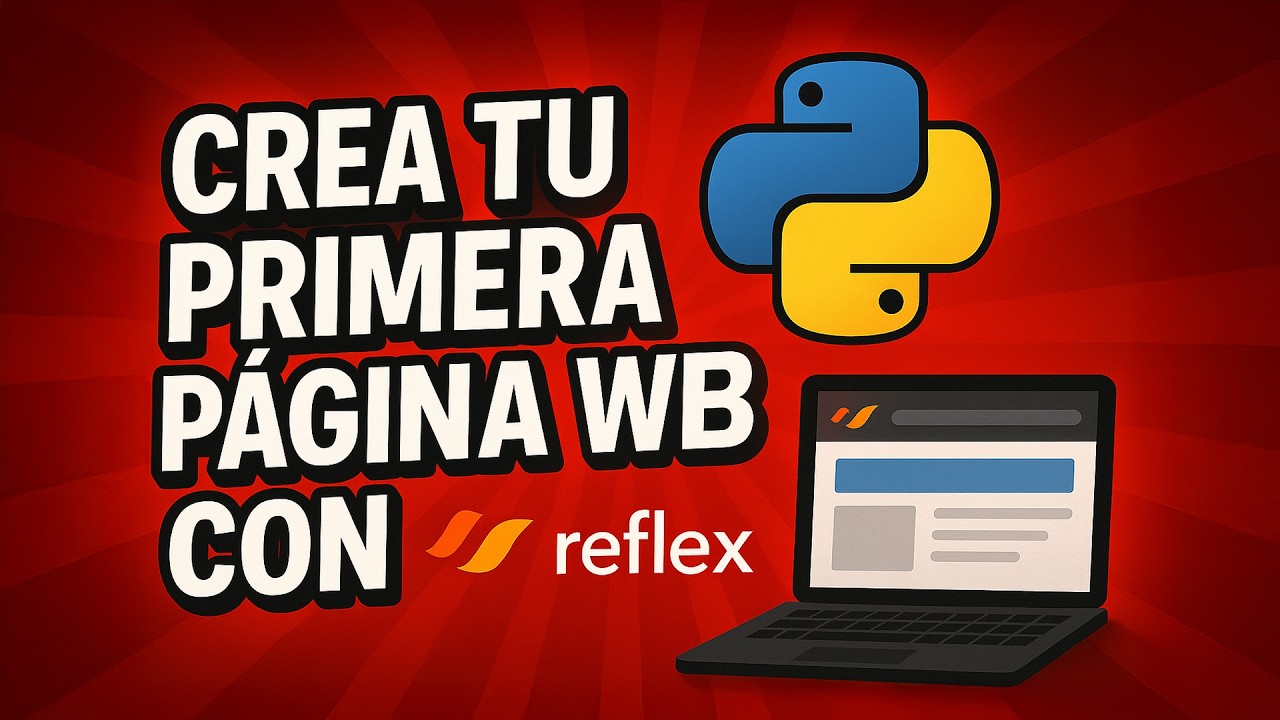 Construye tu primer sitio web con Python Reflex - YouTube