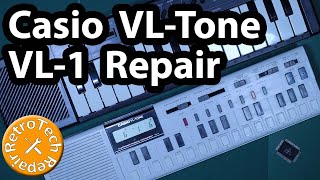 Casio VL-1 Repair with Schematic