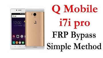 Q mobile i7i pro frp bypass Simple easy method to remove google lock