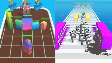 Merge Cube VS Alphabet Run ABC Letter Go