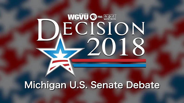 2018 Michigan U.S. Senate Debate - U.S. Senator Debbie Stabenow (D) and John James (R)