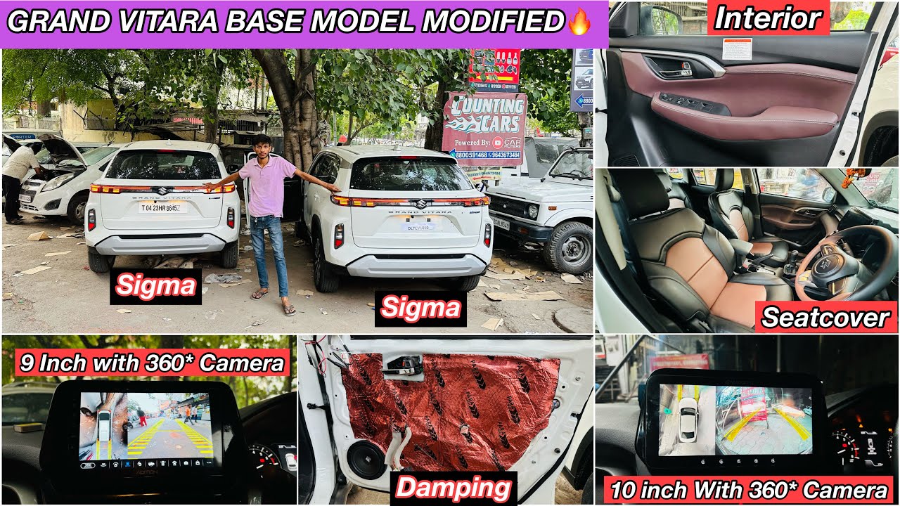 GRAND VITARA 2023 MODIFIED🔥GRAND VITARA GENUINE ACCESSORIES🔥GRAND