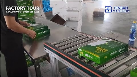 Factory Tour, How The A4 Copy Paper Production Line Plant Work To Produce Copier Paper Reams