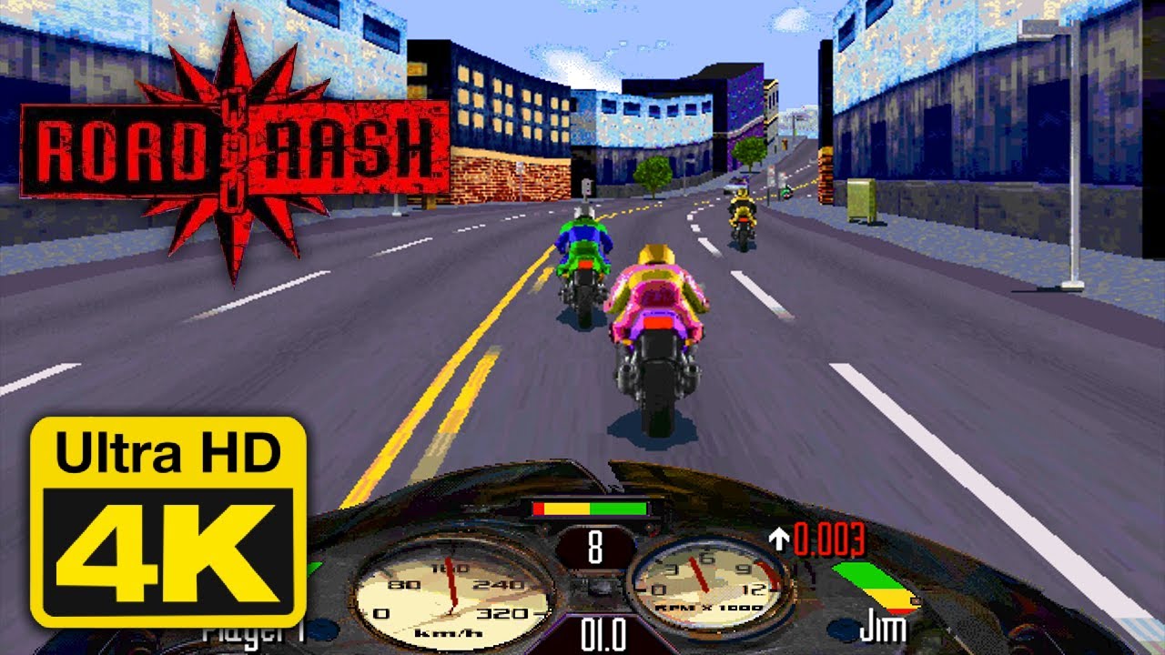 Какой жанр у игры road rash. Road Rash 1996. Road Rash 4 Sega. Road Rash 6. Роуд Раш 3 мотоциклы.