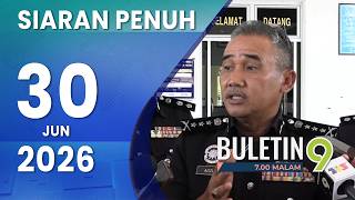 Dua Tentera Cedera Ketika Latihan Menembak Di Kem Hobart | Buletin TV9, 30 Jun 2026 screenshot 1