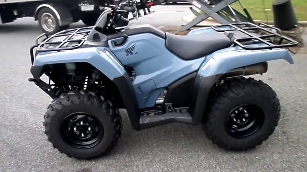 2017 Honda FourTrax® Rancher® 4x4 DCT EPS - YouTube