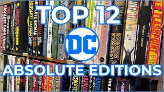 My Favorite TOP 12 DC ABSOLUTE EDITIONS! DC COMICS | VERTIGO