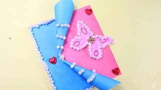 Easy and Beautiful Greeting card for Mothers day | Origami Gift Card