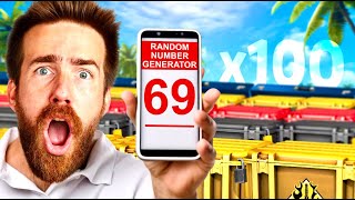 The Random Number Generator CASE OPENING!