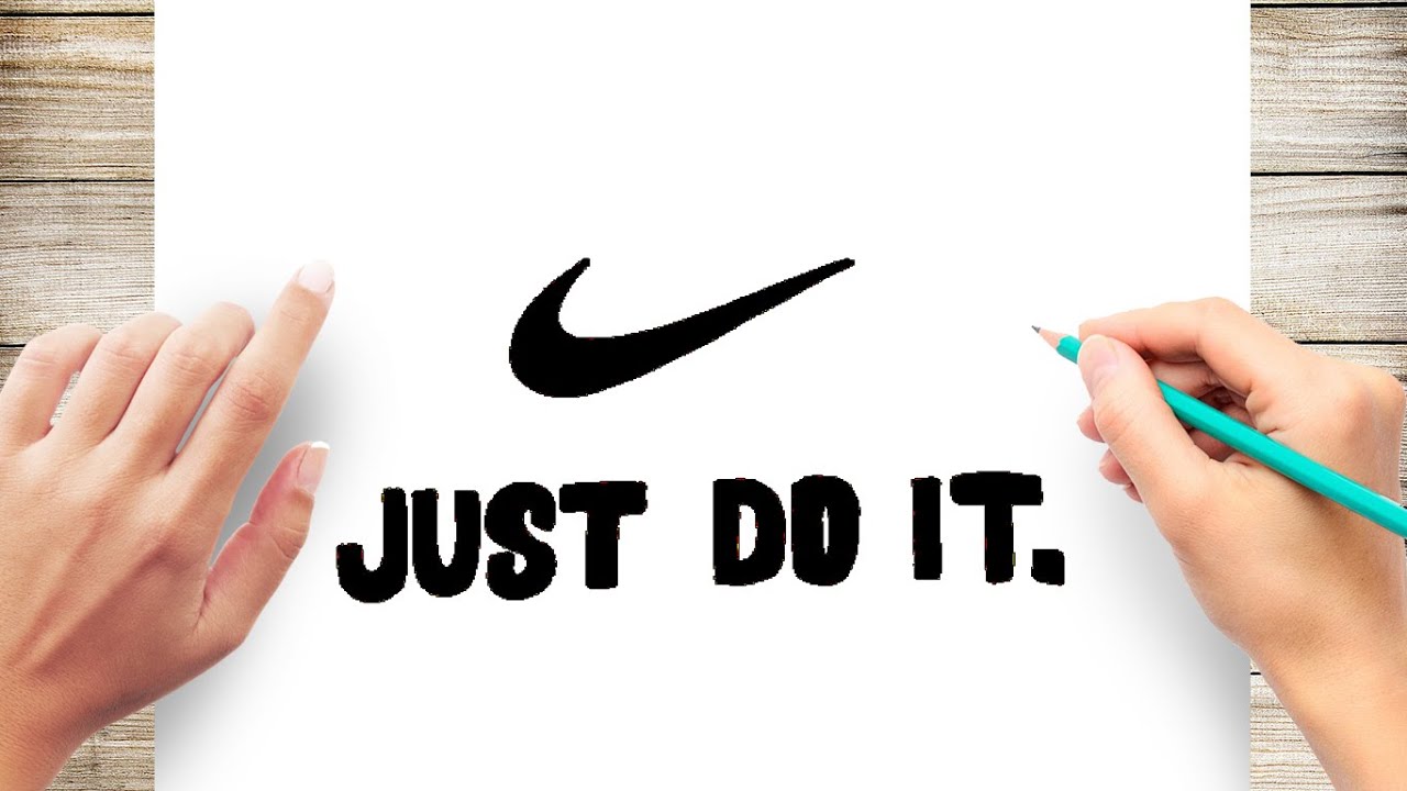 How to Draw Nike Logo - YouTube