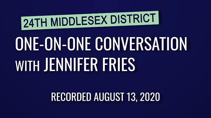 State Representative One on One - Jennifer Fries