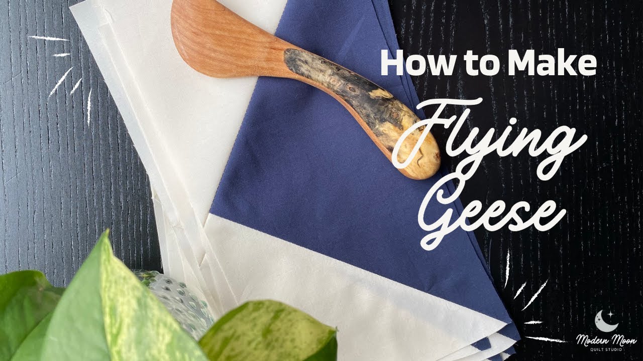 How to Trim Flying Geese