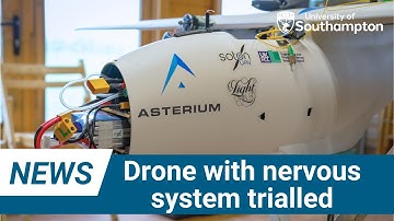 Drone with nervous system trialled by scientists | University of Southampton