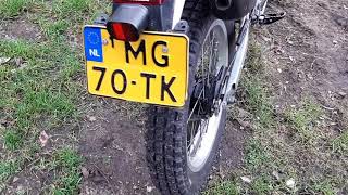 Honda tlr250 trial beekbergen