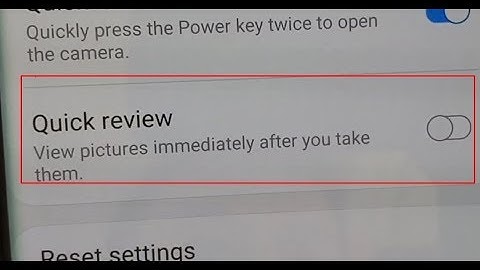 Samsung Galaxy S10 / S10+: How to Enable / Disable Camera Quick review