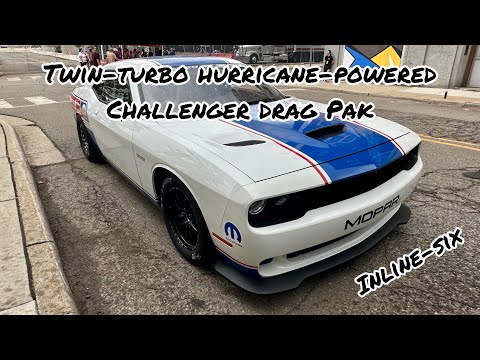 Twin-Turbo Hurricane-Powered Dodge Challenger Drag Pak