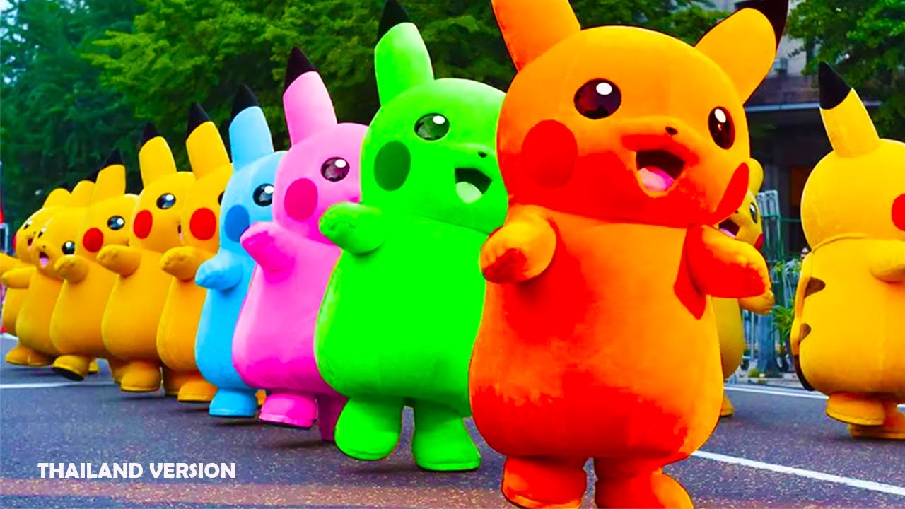 Goyang Pokemon | Pika Pikachu Thailand Version - Zona ARH Kids