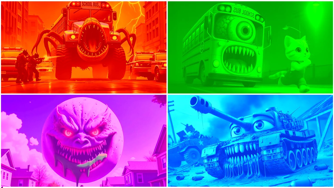 SCHOOL BUS 🎵 COFFIN DANCE SONG | TILES HOP EDM RUSH! 🔥