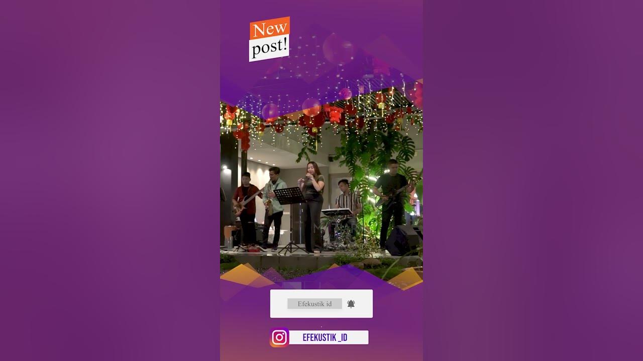 Stevie Wonder - Overjoyed | Cover By Helena Music | Live at Jardin | Efekustik #shortsvideo #shorts