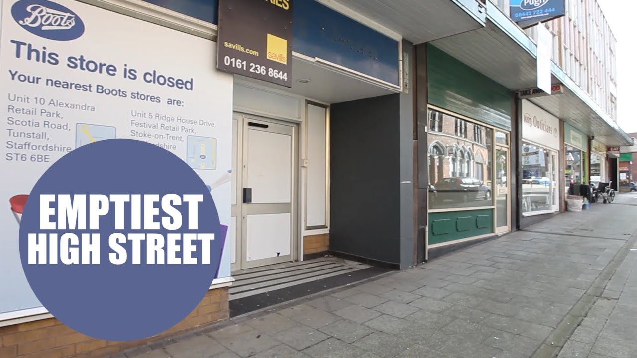 Burslem is Britain's emptiest high street YouTube