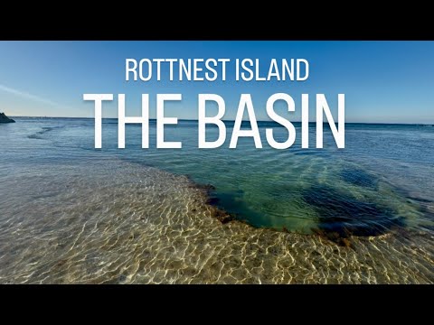 Perfect swimming conditions at The Basin, Rottnest Island, Western ...
