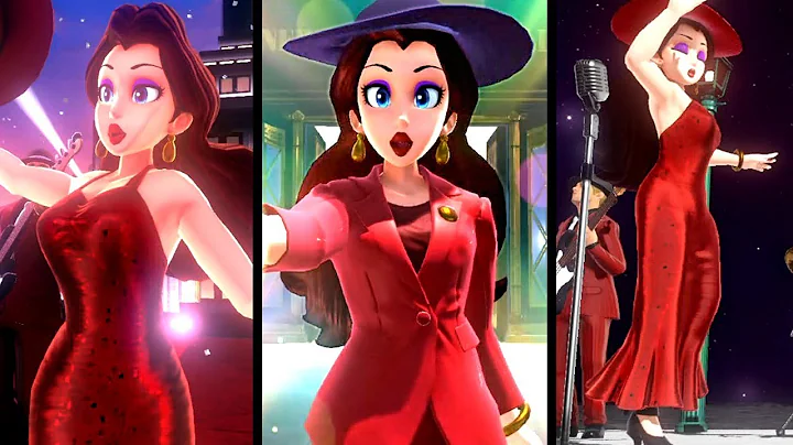 Super Mario Odyssey ALL PAULINE CUTSCENES (Switch)