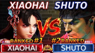 🔥 SF6 ▰ XIAOHAI (#1 MAI   ) VS SHUTO ( #2 RYU )   ▰🔥  Street Fighter 6