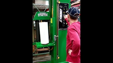 MAT2447, Pallet Stretch Wrapper Highlight Ind Synergy 3 Spiral Turntable 72"