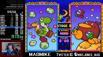 Tetris Attack V-Hard Speedrun in 15:58