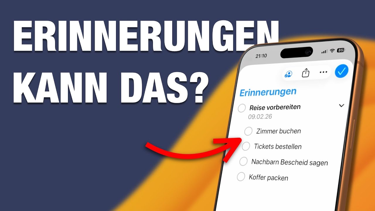 Apple Erinnerungen: Hätte ich DAS nur früher gewusst! (12 Tipps)