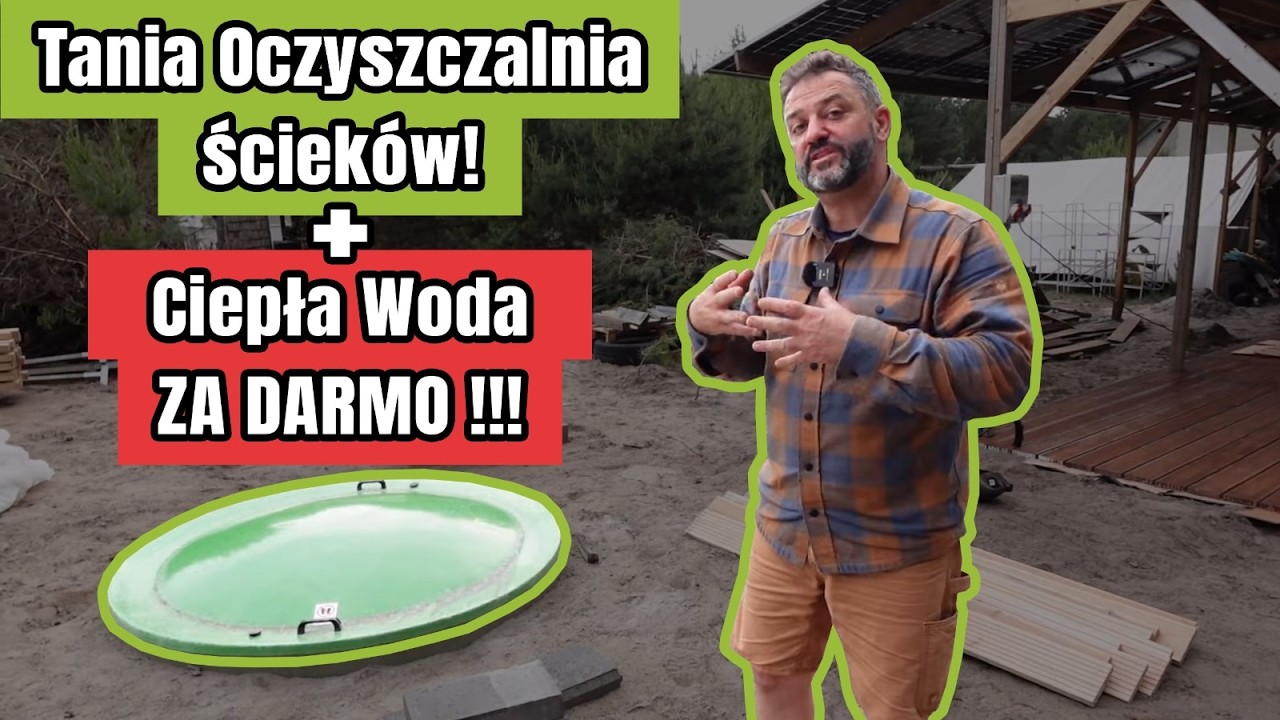Tania Oczyszczalnia ścieków! Ciepła Woda Za Darmo!!