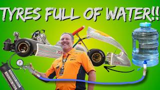 I FILLED MY TYRE'S WITH WATER!! Will it make me faster?!