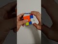 I tried making the French flag with a Rubik's Cube!