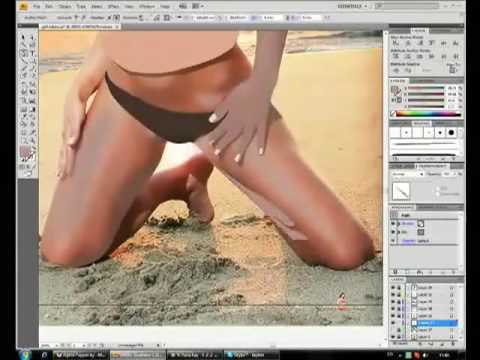 Bikini Girls Speedpaint Illustrator