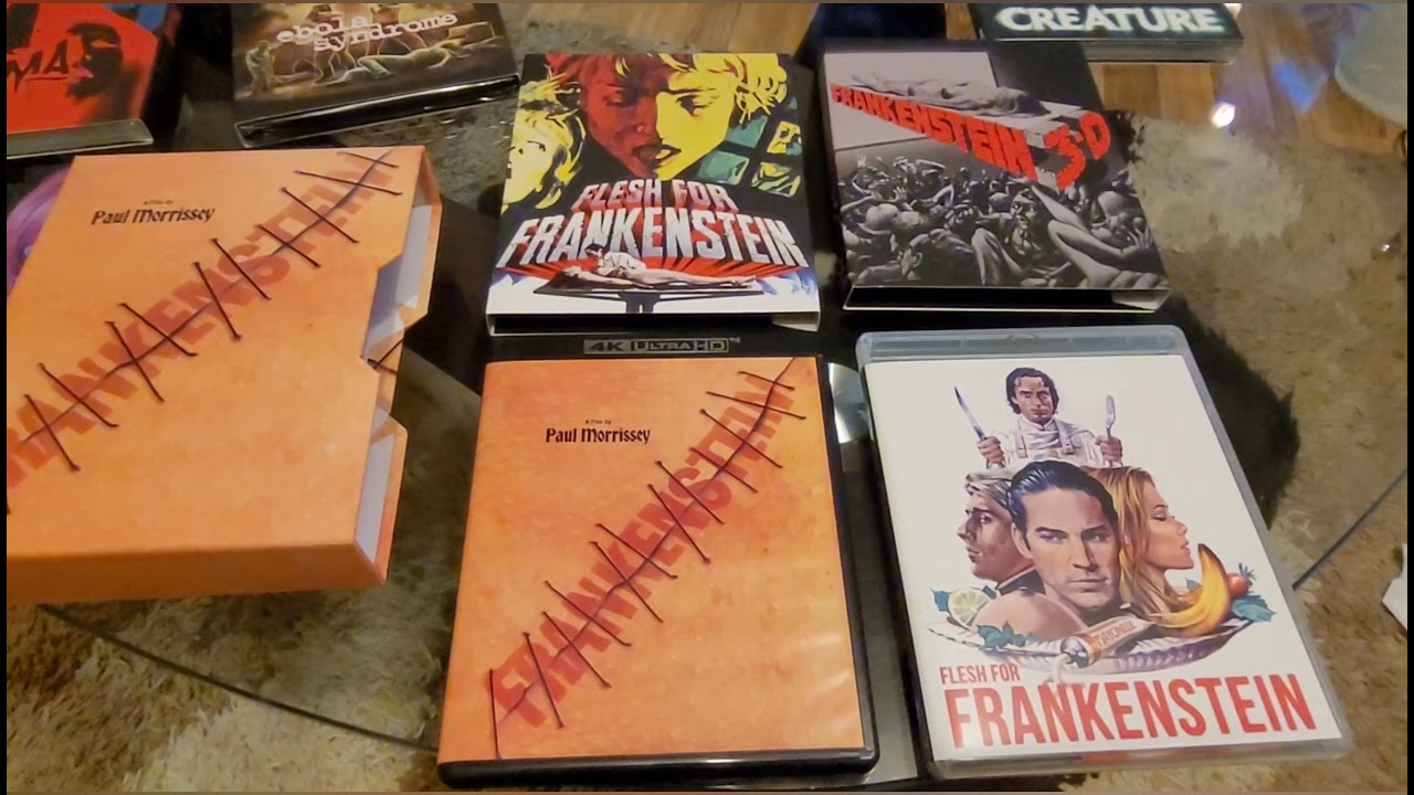 Flesh for Frankenstein Vinegar Syndrome 4K 3D Review YouTube