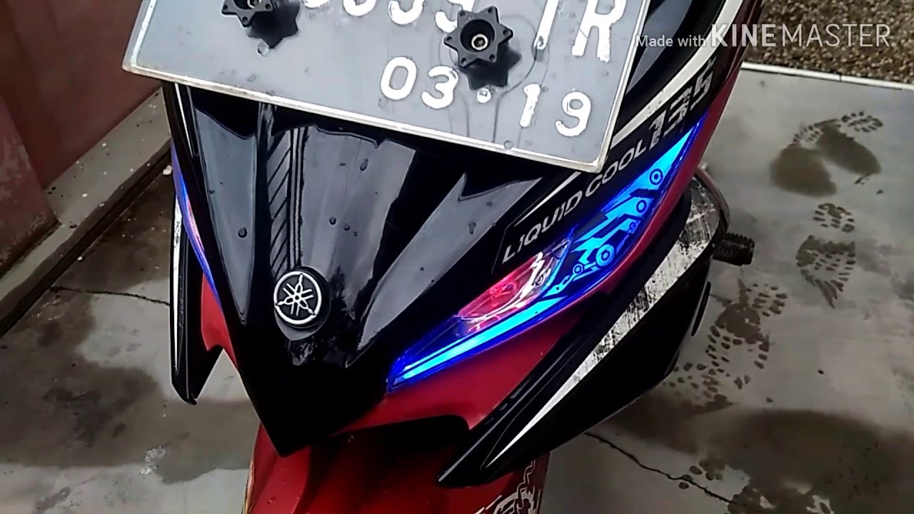 Motor New Jupiter Mx 135 Modifikasi Lampu Sen Youtube