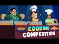 Chhota bheem  cooking competition  cartoons for kids  funny kidss