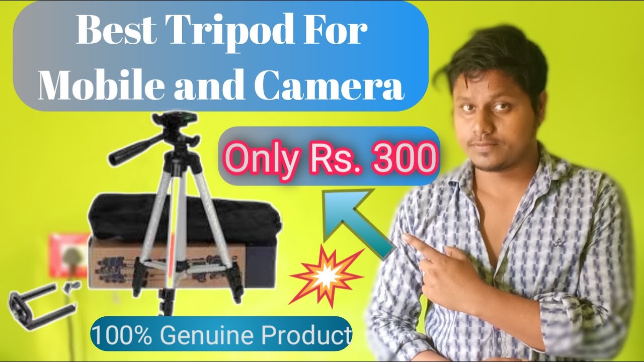 Best Tripod for Mobile YouTube Videos Unboxing and Review Best Tripod
