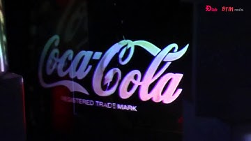 3D mapping Coca Cola