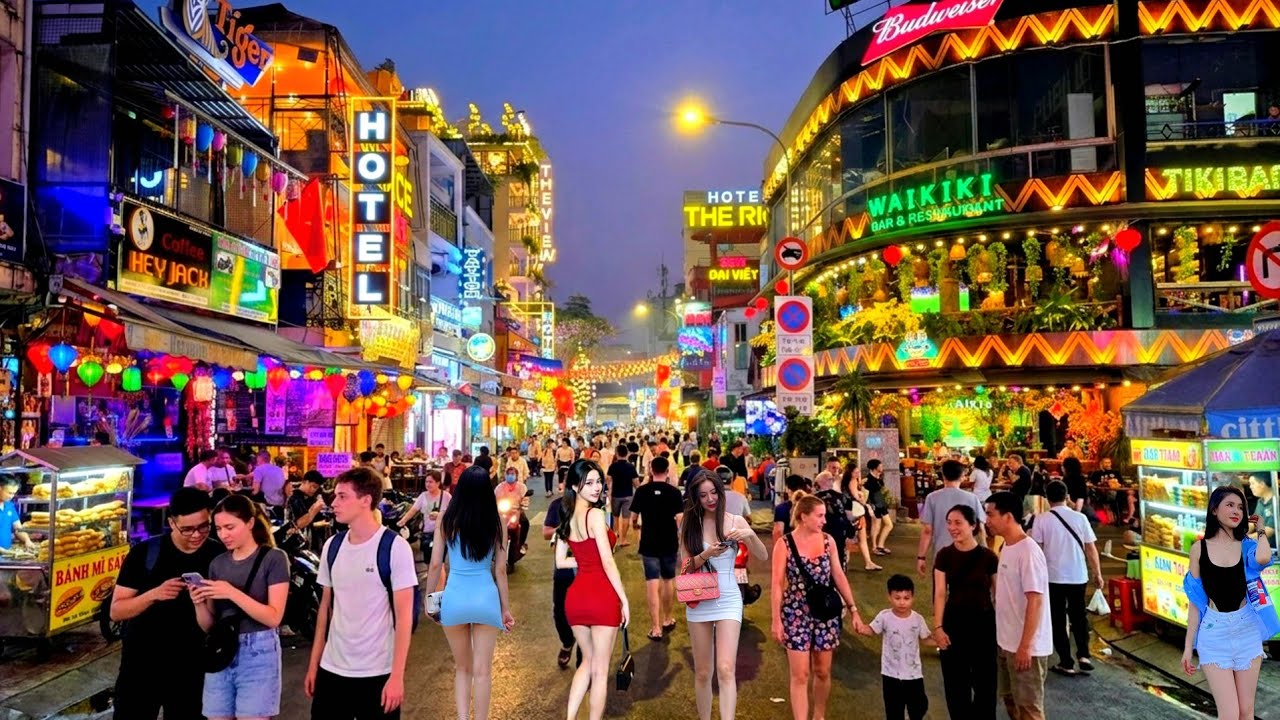 SÀI GÒN CUỐI TUẦN NÁO NHIỆT NHỘN NHỊP ĂN CHƠI SUNG SƯỚNG ĐÔNG NGHẸT VIỆT KIỀU ĐỔ VỀ BÙI VIỆN SÀI GÒN