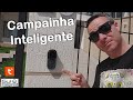 ATENDA DE QUALQUER LUGAR! Campainha Inteligente Tuya compatível com Amazon Alexa e Google Home