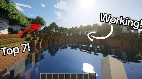 TOP 7 BEST SHADERS FOR ANY MINECRAFT LAUNCHER (LOW END DEVICES ✓)