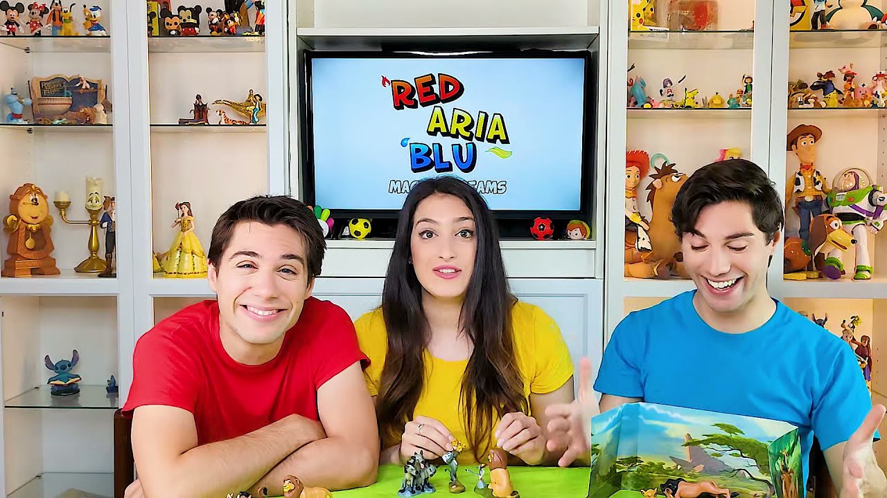 RED BLU E ARIA INDOVINANO I PERSONAGGI DEL RE LEONE- MAGICAL DREAMS