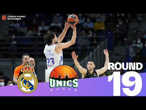 No mercy for UNICS! | Round 19, Highlights | Turkish Airlines EuroLeague