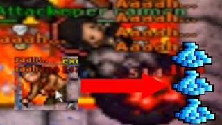 Tibia- Looting 4KK From Level 250 RP In Inq Bless Trap!